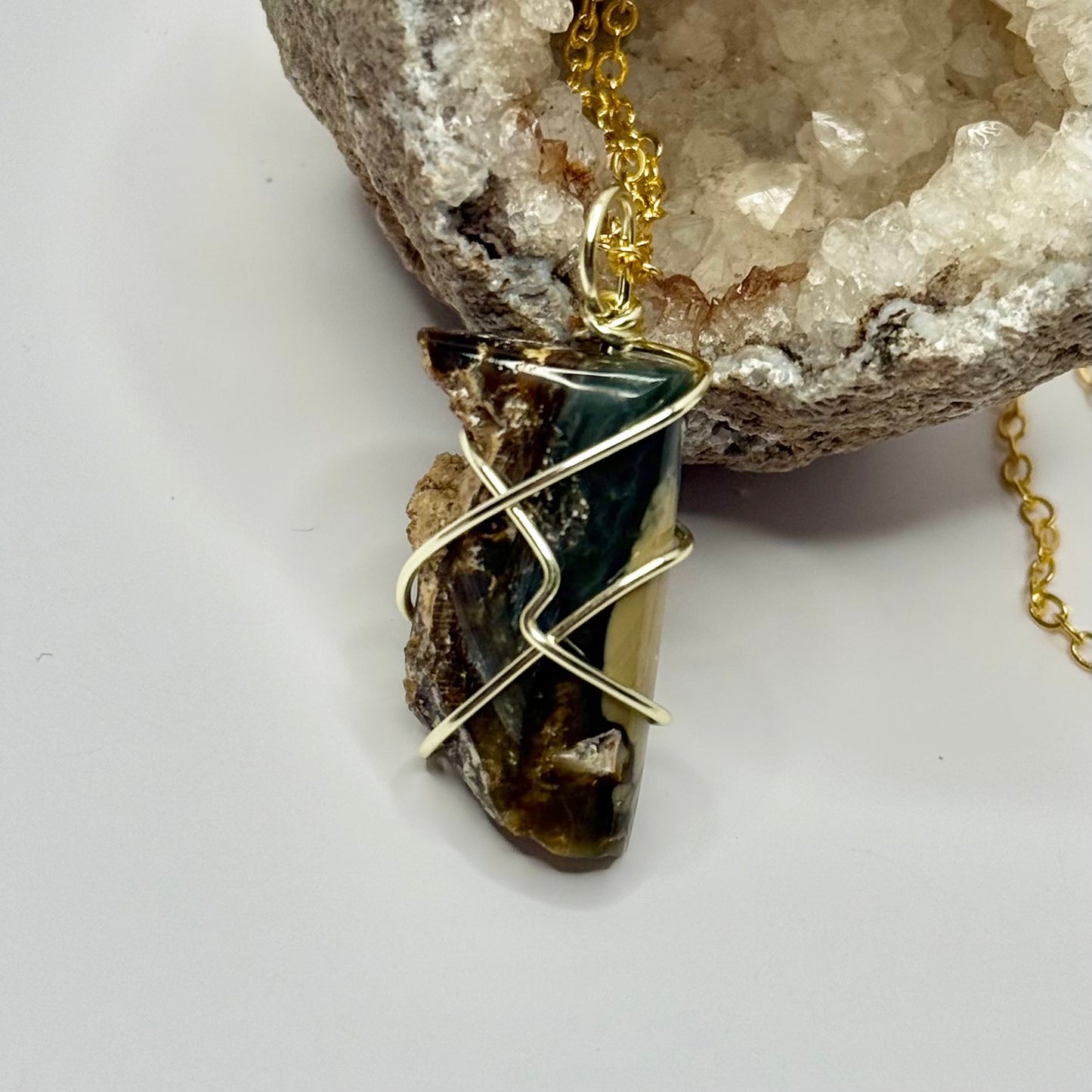 Gold Jasper Necklace