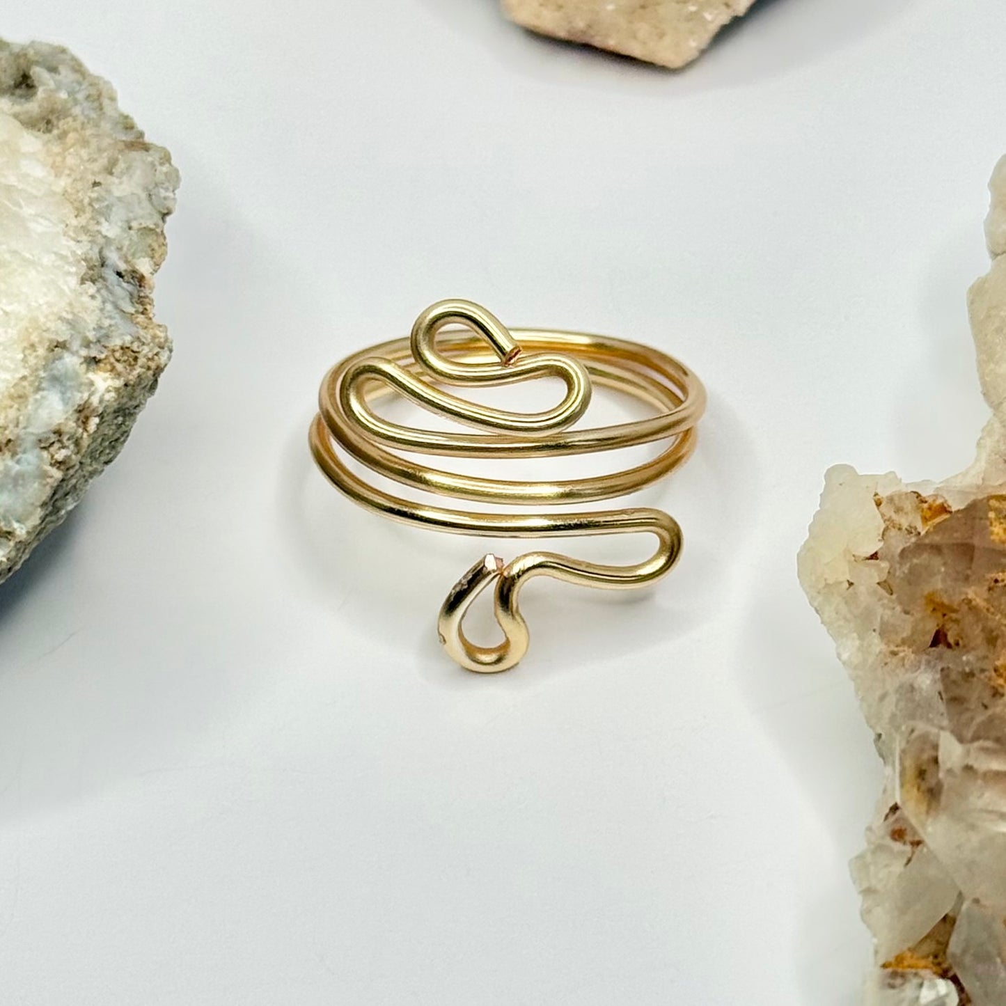 Gold Coiled Ring