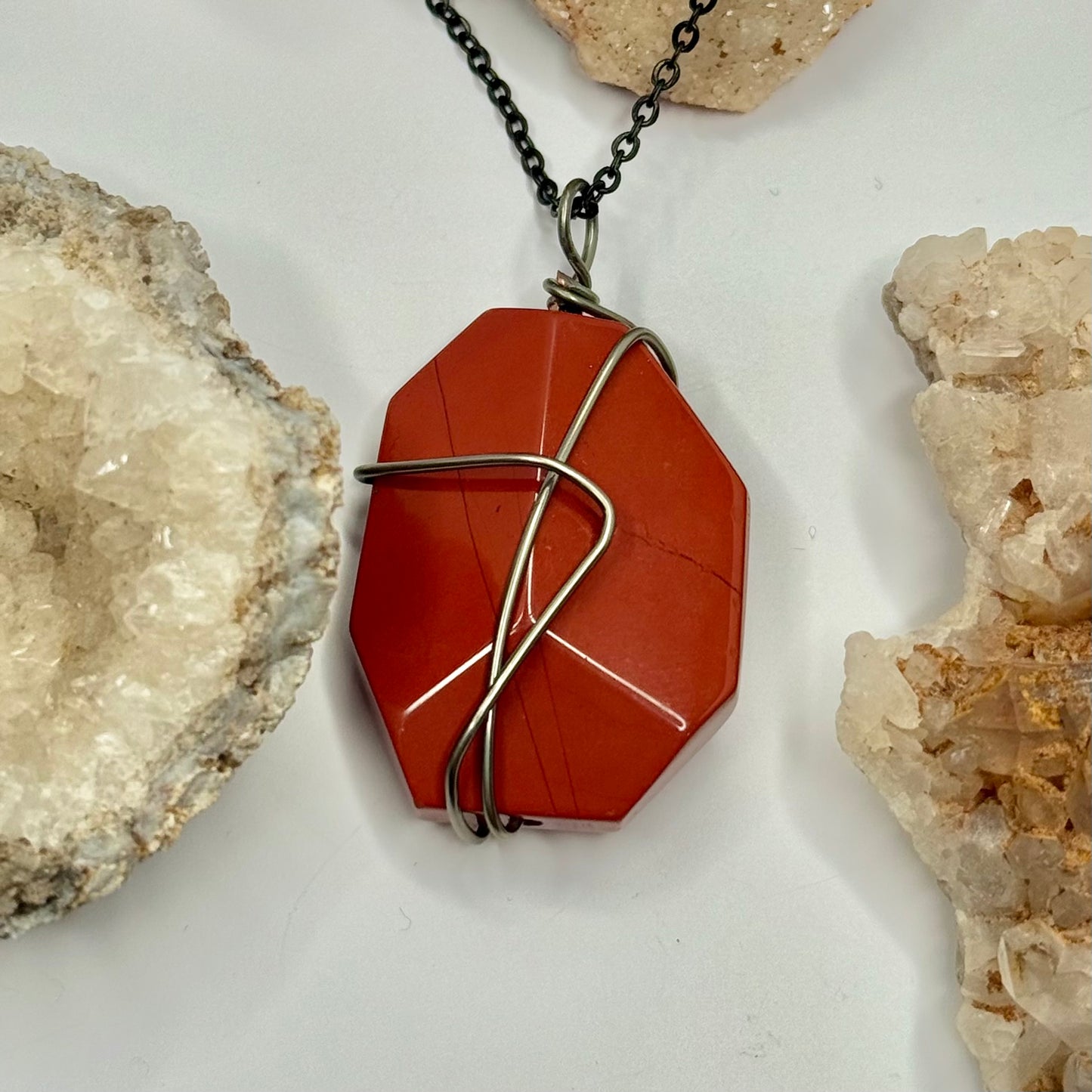 Charcoal Jasper Necklace