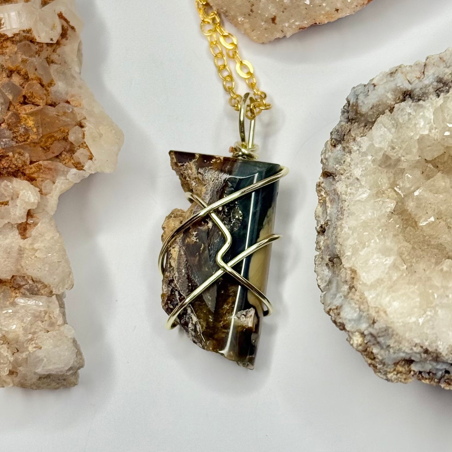 Gold Jasper Necklace