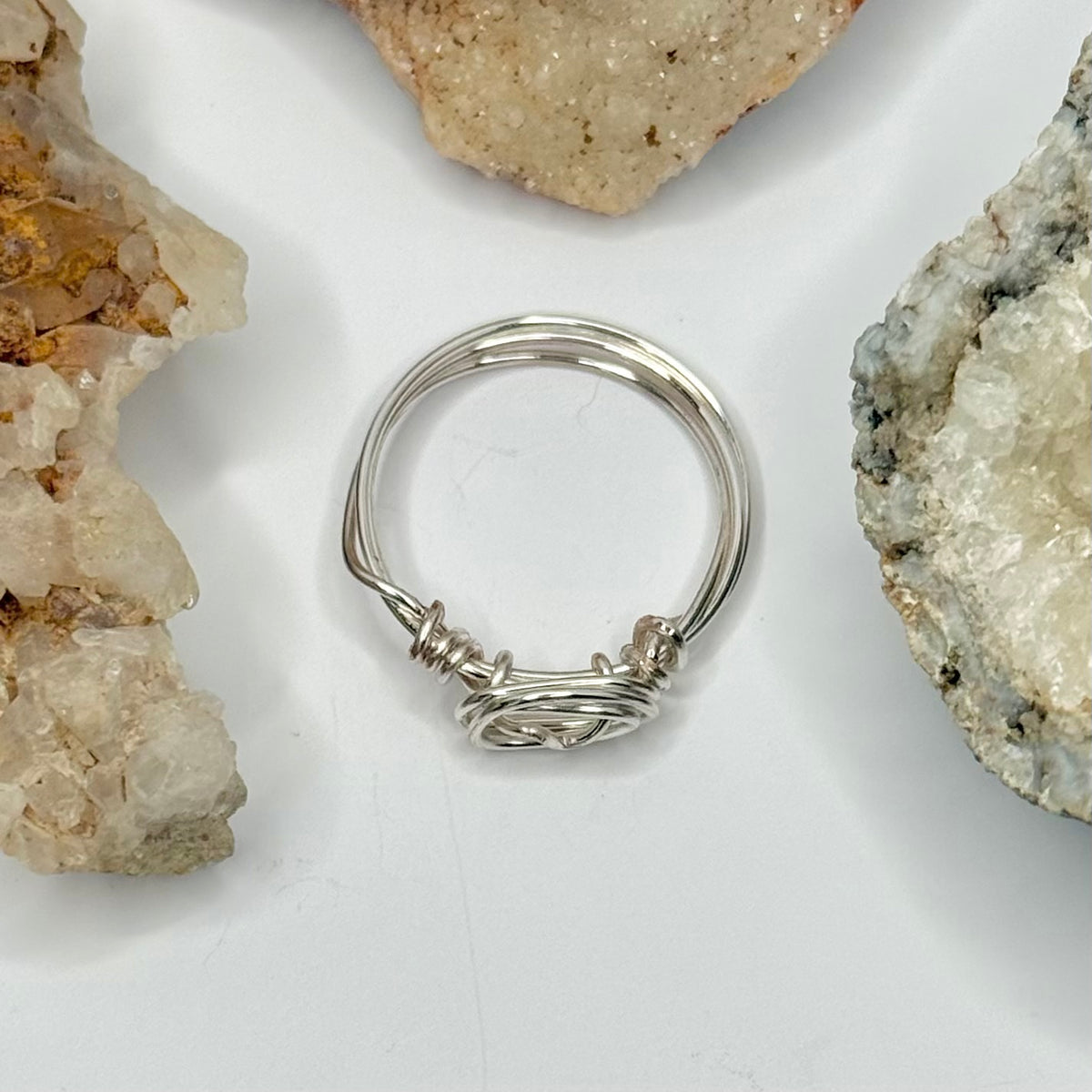 Silver Wave Ring