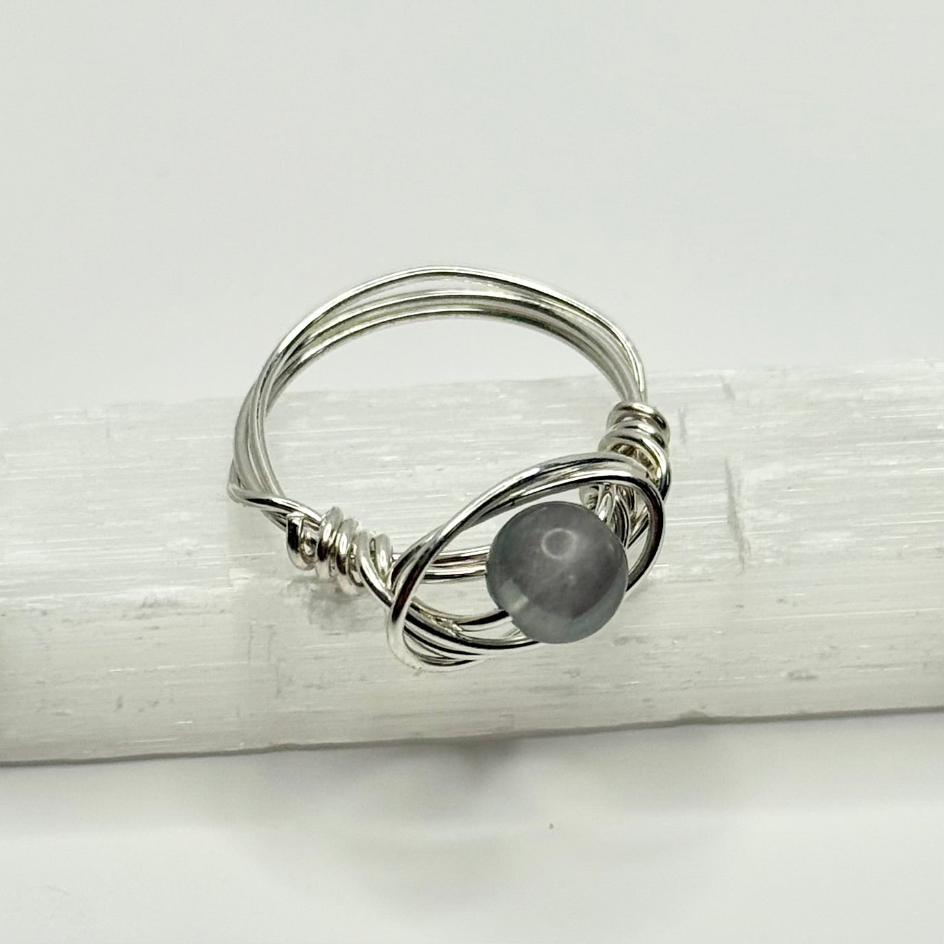 Sterling Silver Fluorite Ring