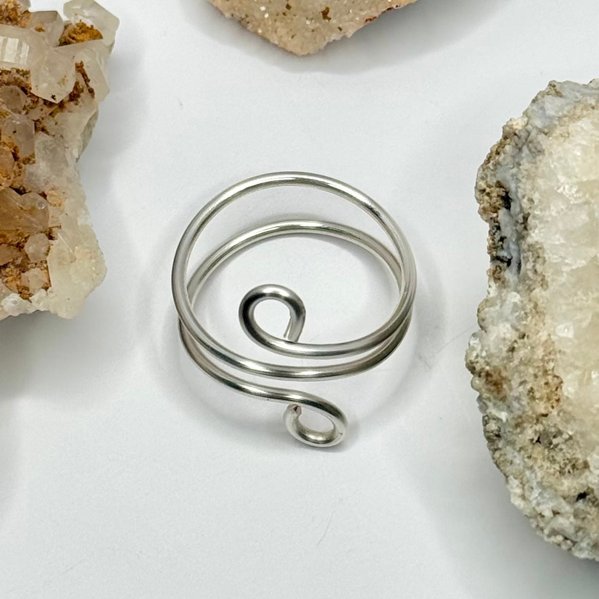 Silver Wrap Ring