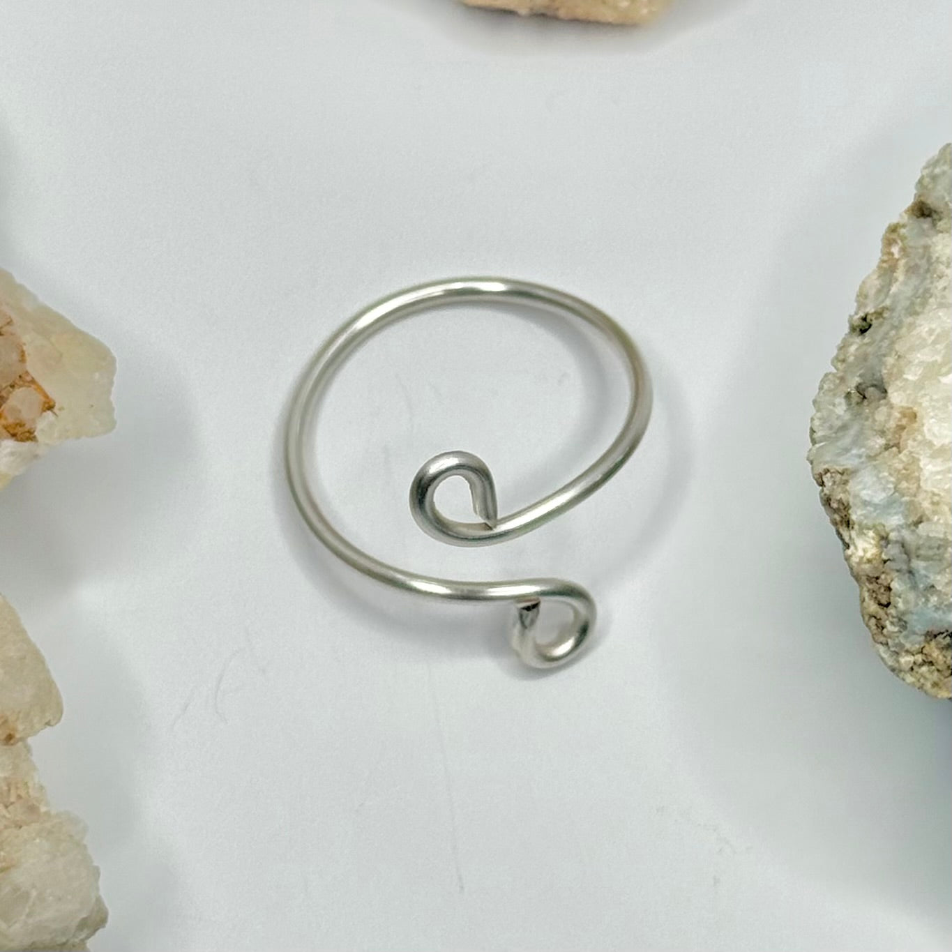 Silver Bypass Ring