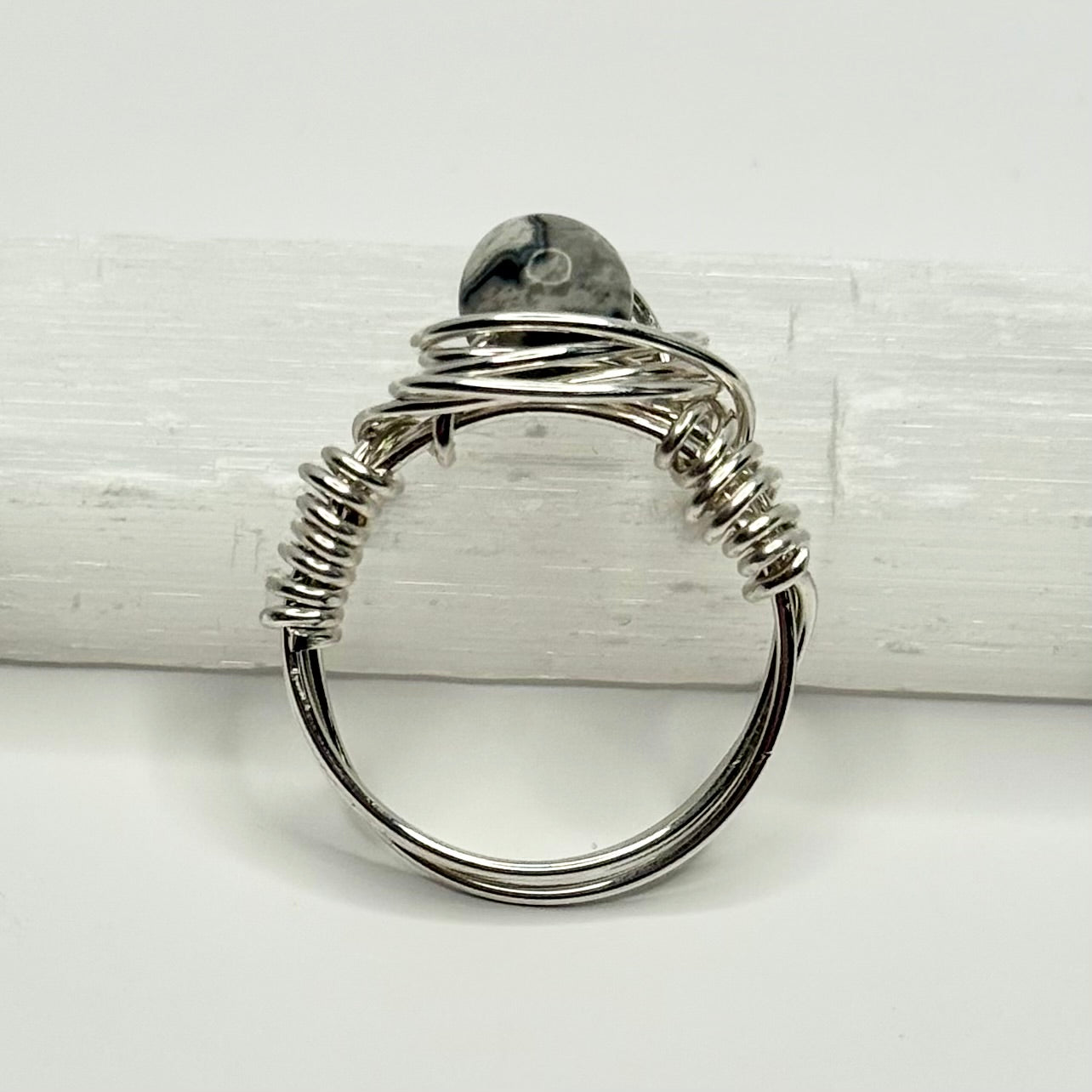 Sterling Silver Crazy Lace Ring