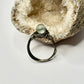 Charcoal Green Fluorite Ring