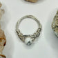 Sterling Silver Howlite Ring
