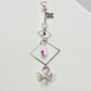 Silver Butterfly Suncatcher