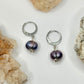 Silver Abalone Pearl Earrings