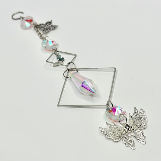 Silver Butterfly Suncatcher