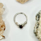 Silver Tigers Eye Ring