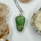 Silver Rainforest Jasper Necklace