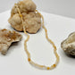 Yellow Carnelian Beaded Necklace