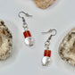 Silver Glass Earrings