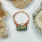 Rose Gold Rainforest Jasper Ring