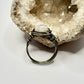 Charcoal Pink Beryl Ring