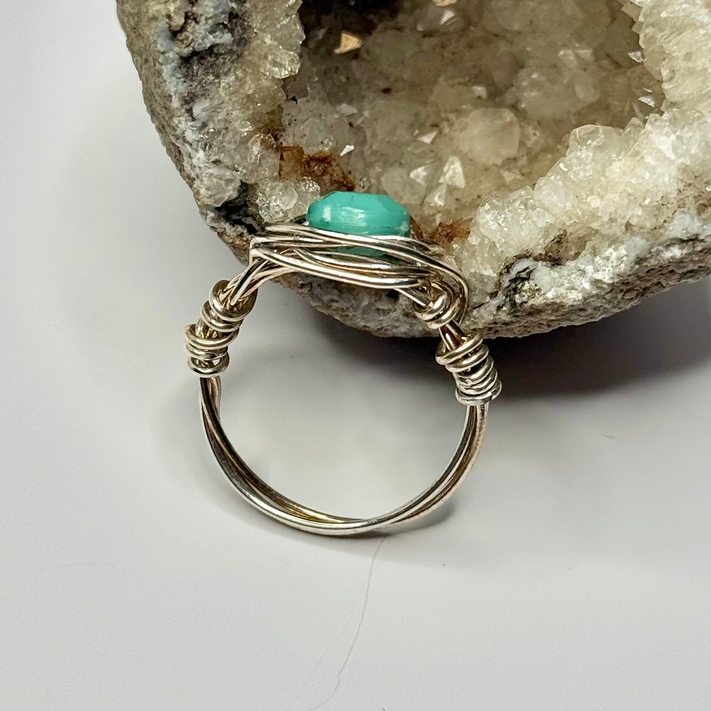 Sterling Silver Resin Ring