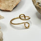 Gold Bypass Ring