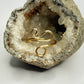 Gold Curled Bypass Ring