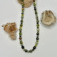 Gold Serpentine Beaded Necklace