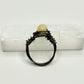 Charcoal Yellow Calcite Ring