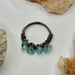 Charcoal Aquamarine Ring