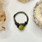 Charcoal Jade Ring