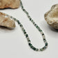 Moss Agate Beaded Necklace