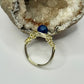 Gold Lapis Ring
