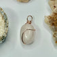Rose Gold Rose Quartz Pendant