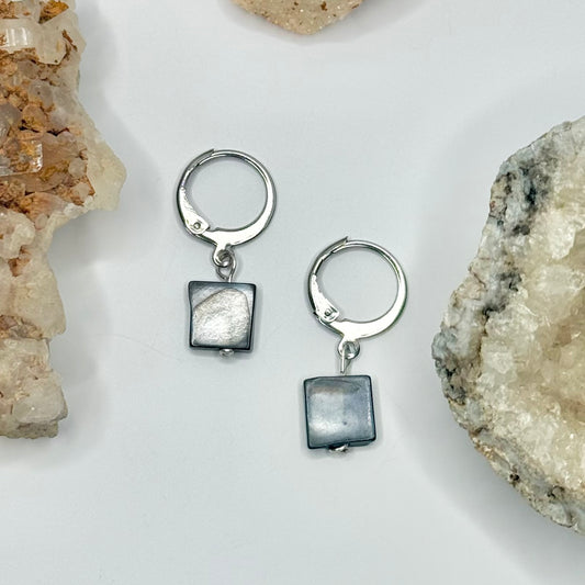 Silver Shell Earrings