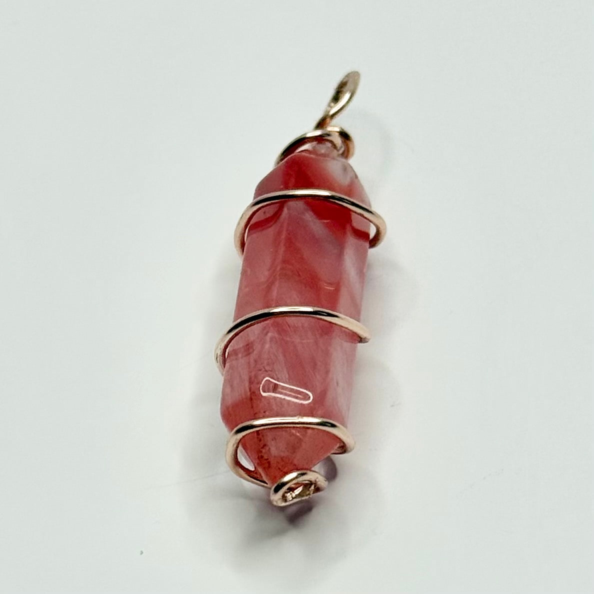 Rose Quartz Agate Necklace