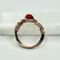 Rose Gold Sunstone Ring