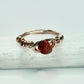 Rose Gold Sunstone Ring