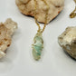 Gold Caribbean Calcite Necklace