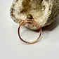 Rose Gold Picture Jasper Ring