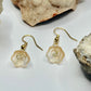 Gold Flower Earrings