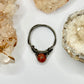 Charcoal Unakite Ring