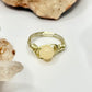 Gold Yellow Calcite Ring