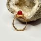 Gold Carnelian Ring