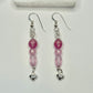 Sterling Silver Resin Heart Earrings