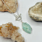 Silver Amazonite Toggle Necklace