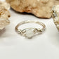 Silver Selenite Ring