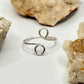 Silver Bypass Ring