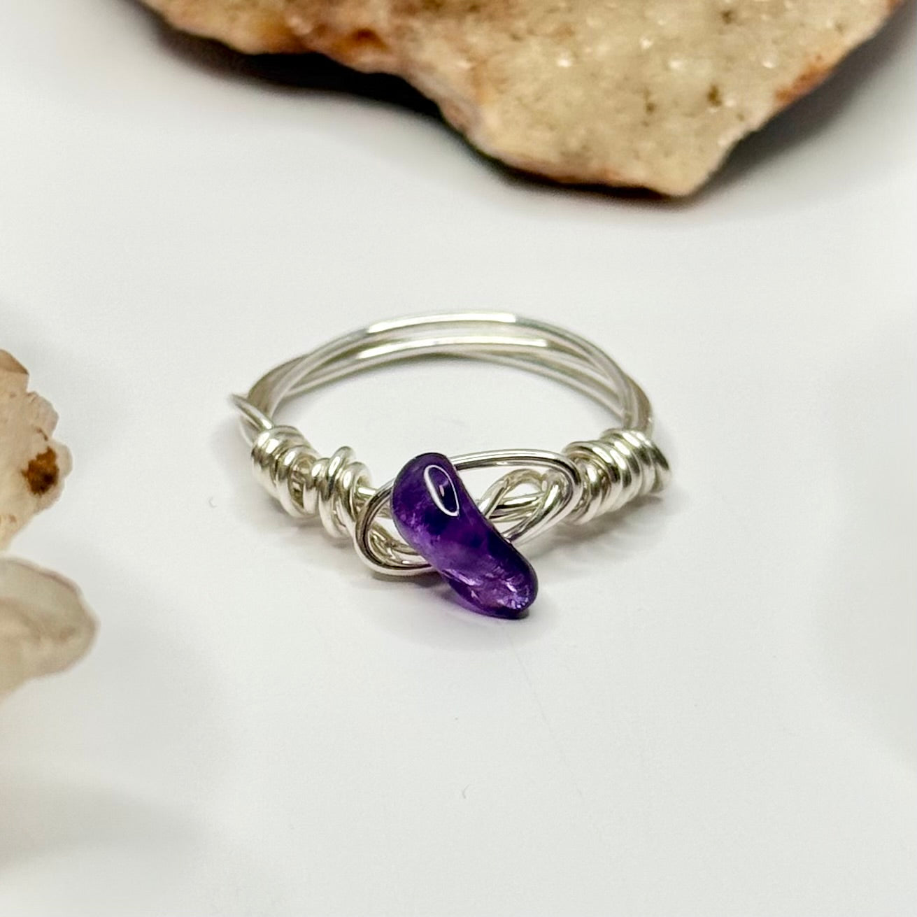 Sterling Amethyst Ring