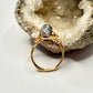 Gold Crazy Lace Agate Ring