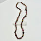 Ruby Zoisite Beaded Necklace