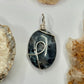 Silver Labradorite Pendant