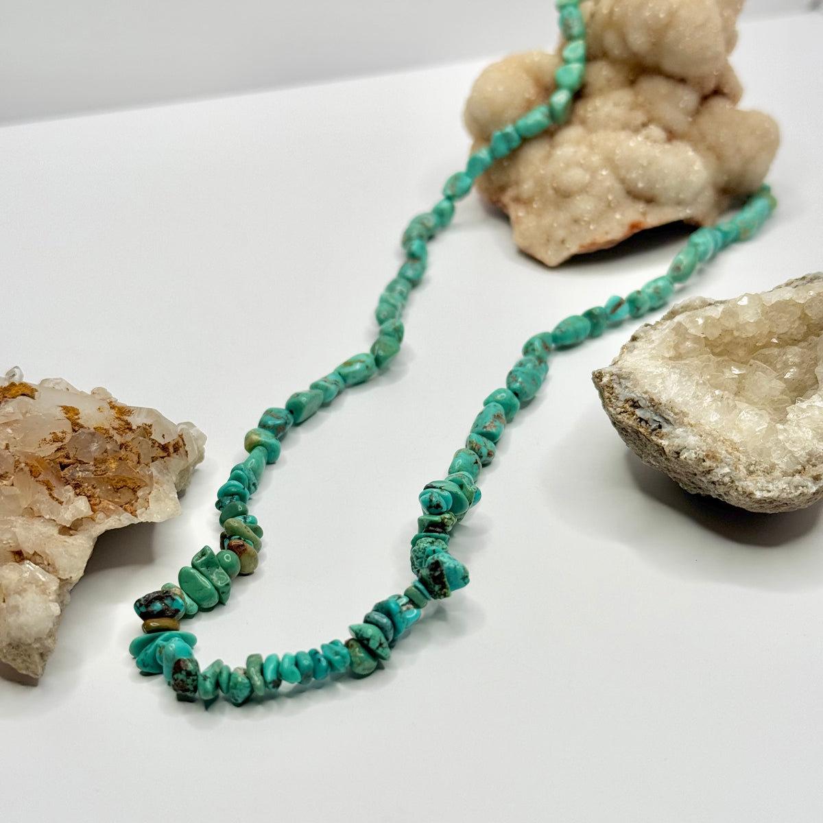 Turquoise Beaded Necklace