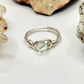 Silver Glass Ring